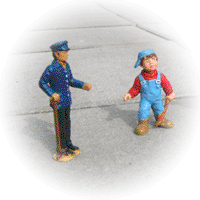 Workshop Figuren befestigen